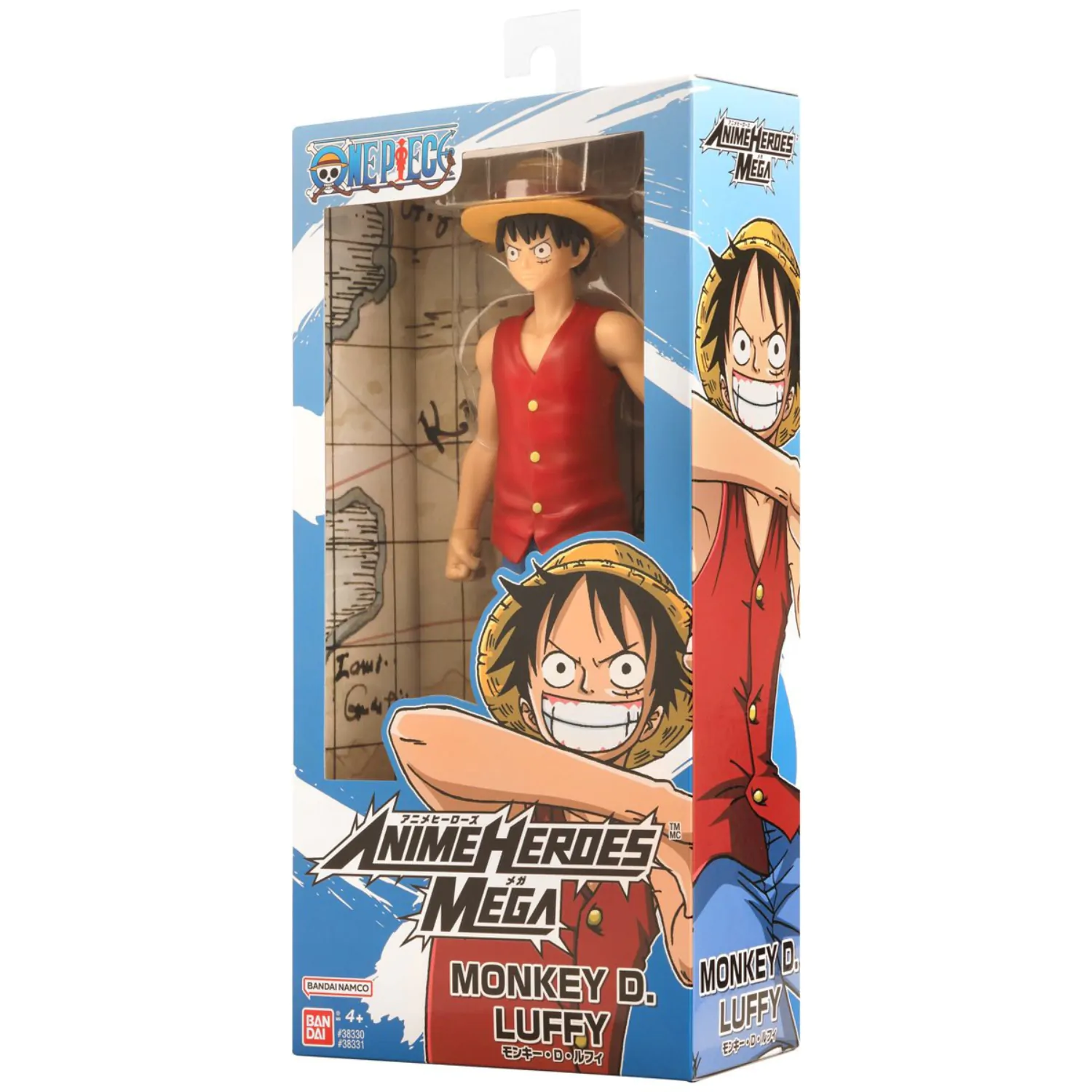 ONE PIECE Luffy Anime Heroes Mega figura 30cm termékfotó
