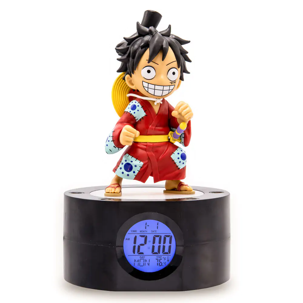 One Piece Wecker mit Leuchtfunktion Ruffy 18 cm termékfotó