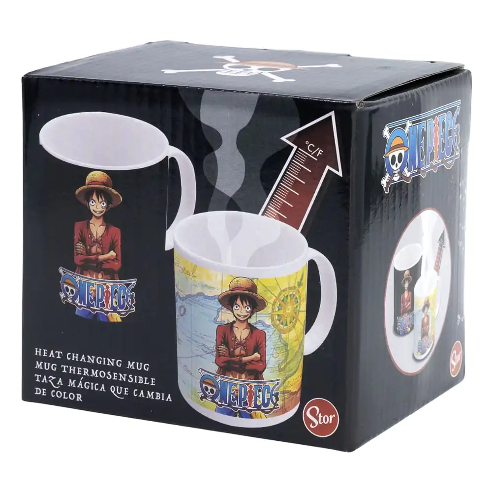 One Piece Luffy hőre változó bögre 325 ml termékfotó