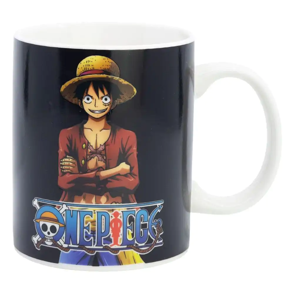 One Piece Luffy hőre változó bögre 325 ml termékfotó