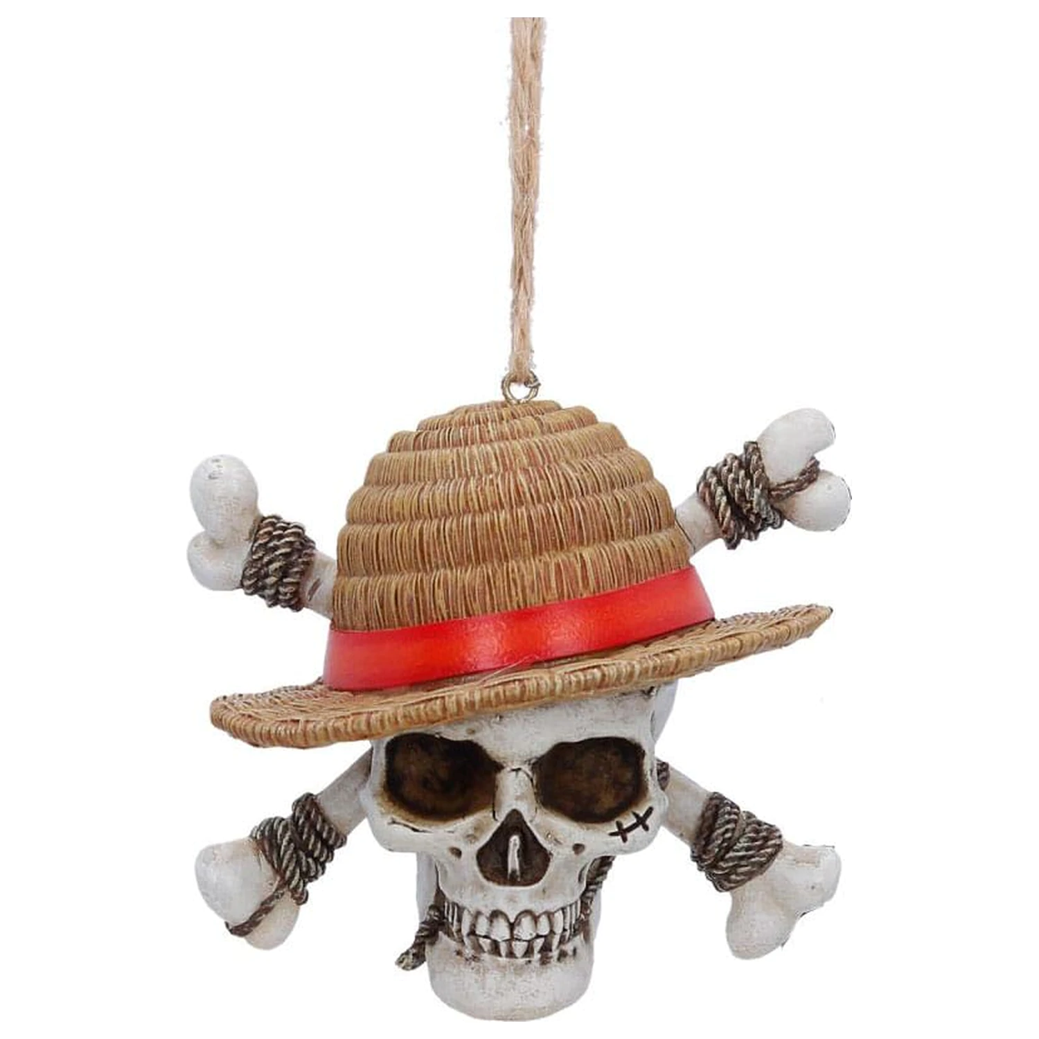 One Piece Luffy Jolly Roger függődísz karácsonyfadísz 7 cm  termékfotó