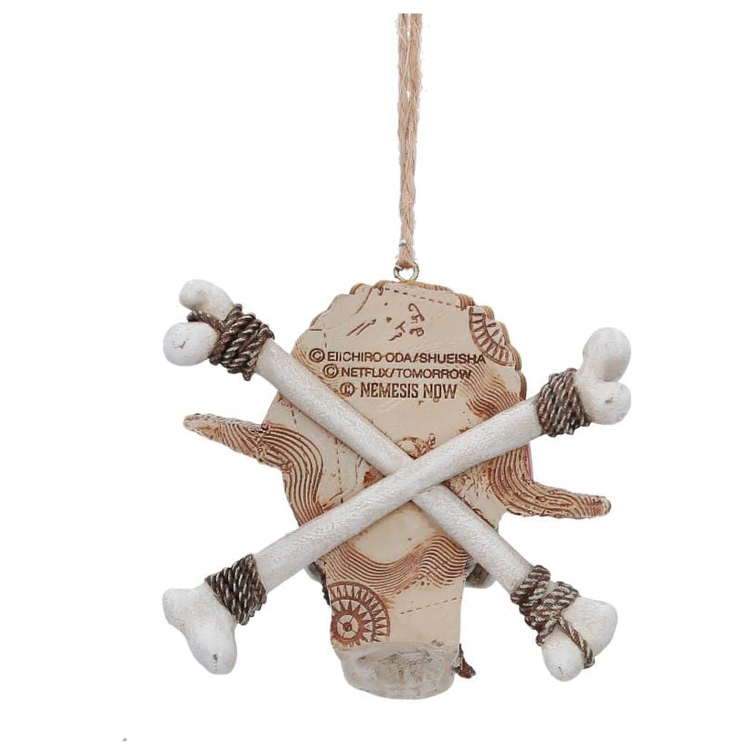 One Piece Luffy Jolly Roger függődísz karácsonyfadísz 7 cm  termékfotó