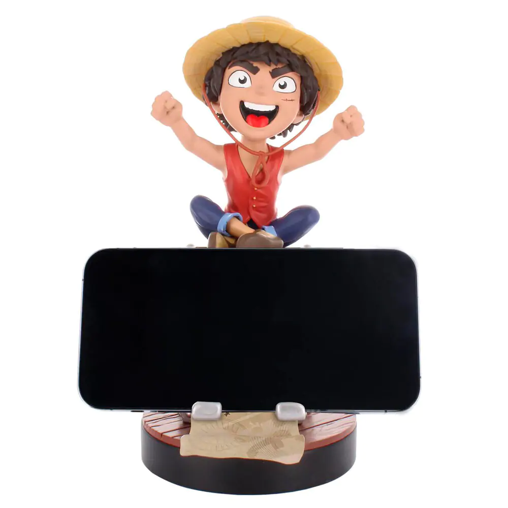 One Piece Luffy kontroller/telefon tartó Cable Guy figura 20cm termékfotó