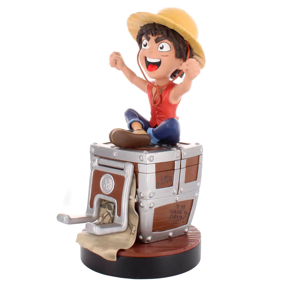 One Piece Luffy kontroller/telefon tartó Cable Guy figura 20cm termékfotó