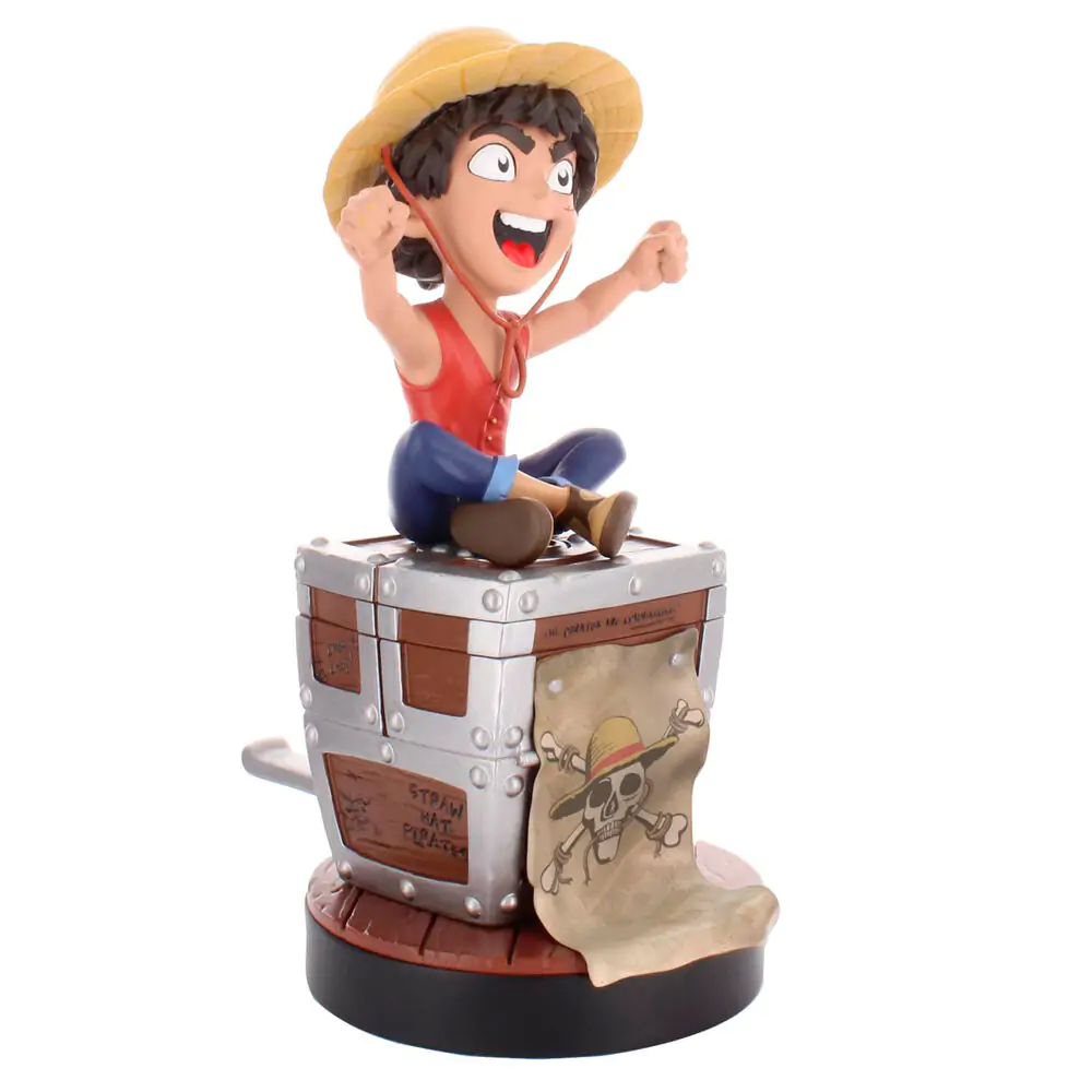 One Piece Luffy kontroller/telefon tartó Cable Guy figura 20cm termékfotó