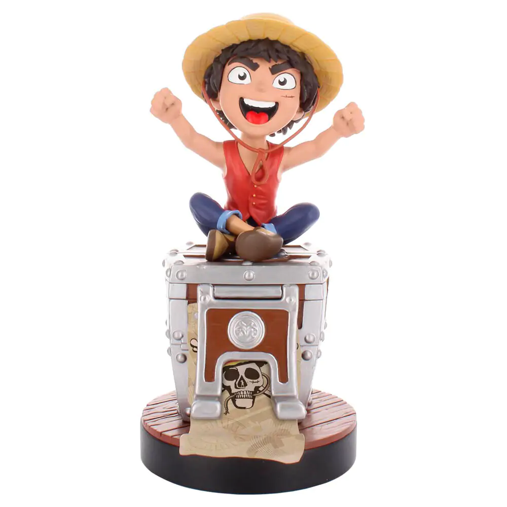 One Piece Luffy kontroller/telefon tartó Cable Guy figura 20cm termékfotó