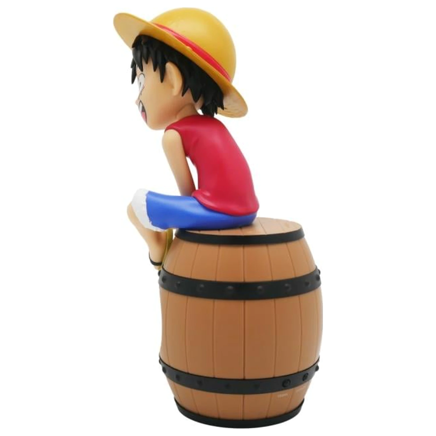 ONE PIECE Luffy on a Barrel LED-es ébresztőóra 28 cm termékfotó