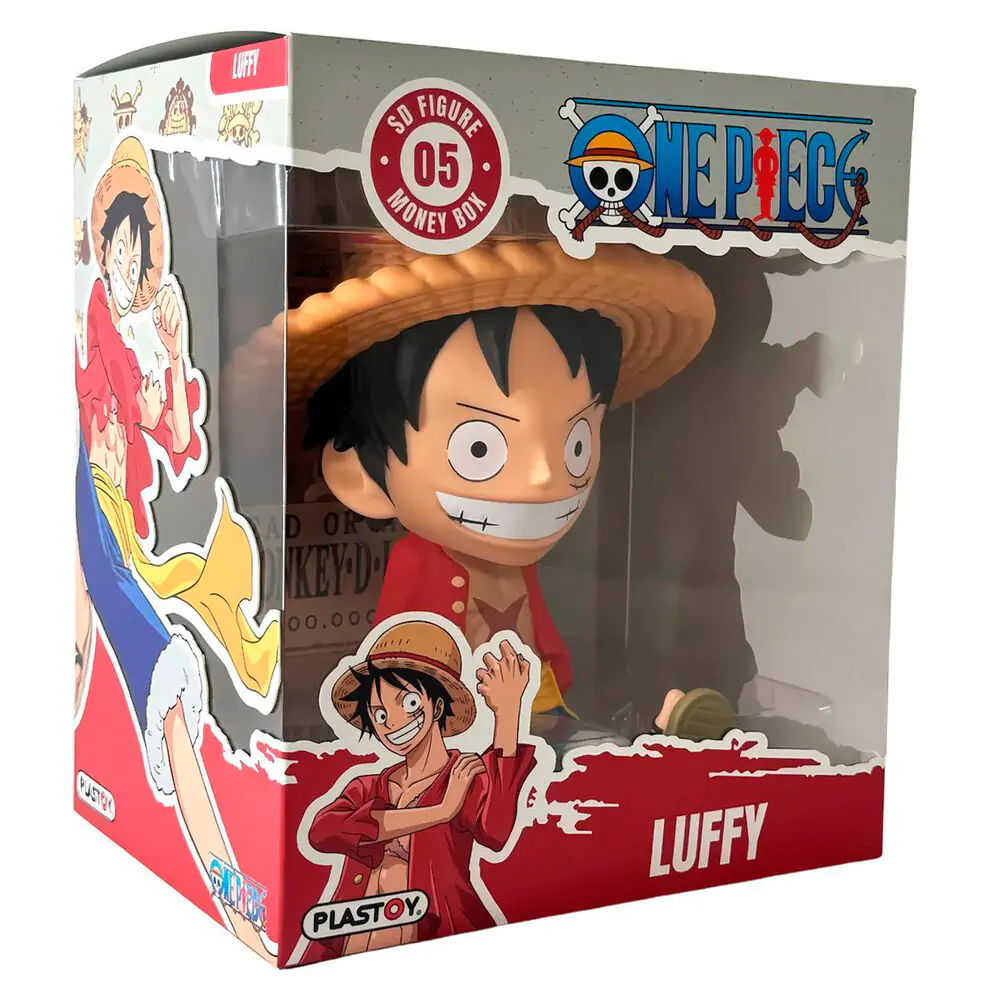 One Piece Luffy money box figure 18cm termékfotó