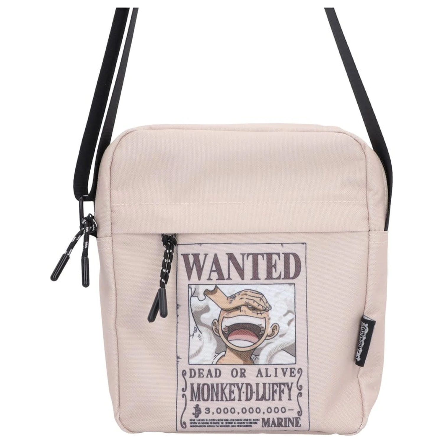 One Piece Luffy Wanted Poster keresztpántos táska 23 cm termékfotó
