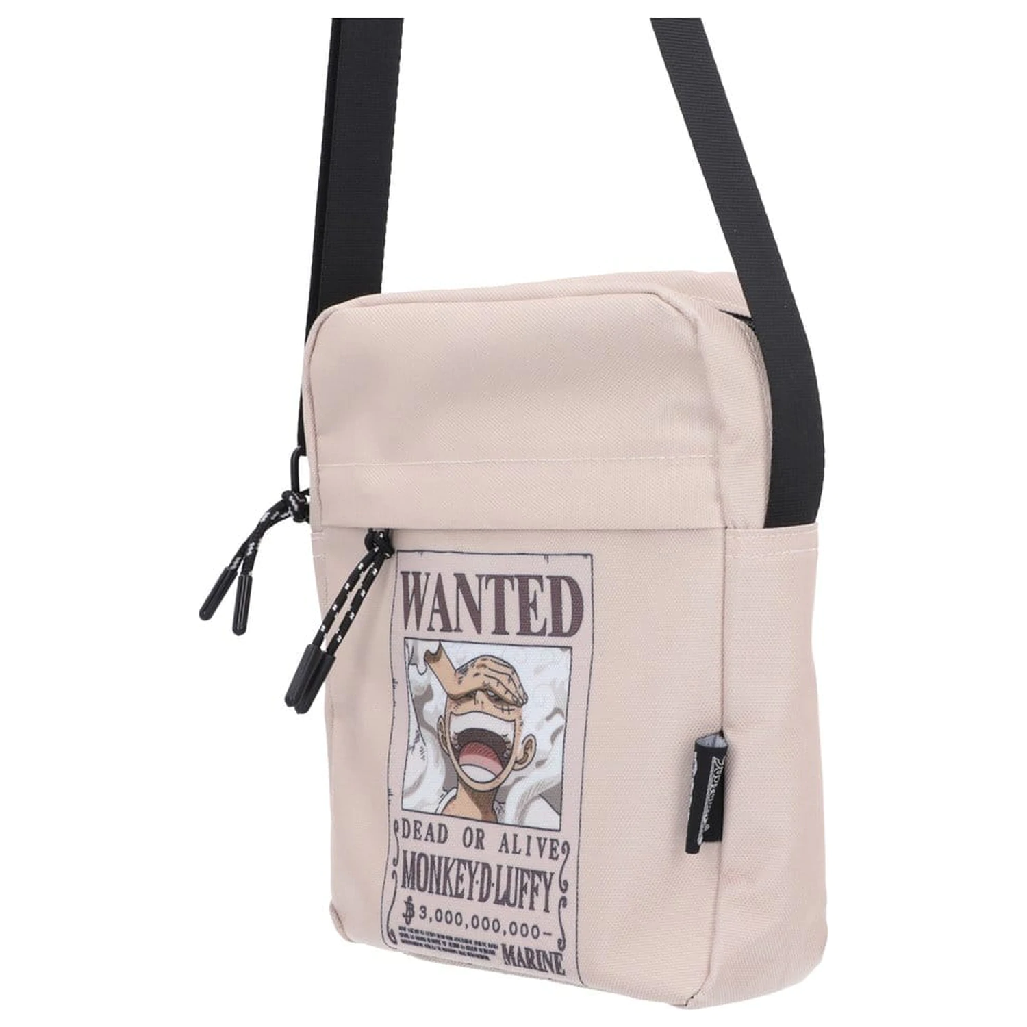 One Piece Luffy Wanted Poster keresztpántos táska 23 cm termékfotó
