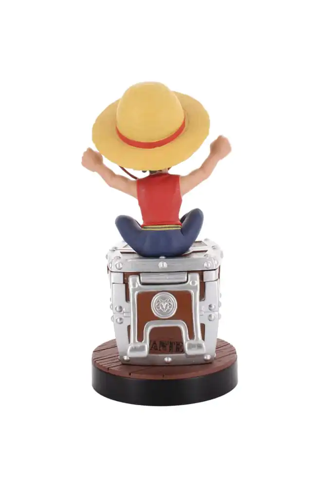 One Piece Controller/Telefonhalter Cable Guy Figur Monkey D. Ruffy Wanted Poster 21 cm termékfotó