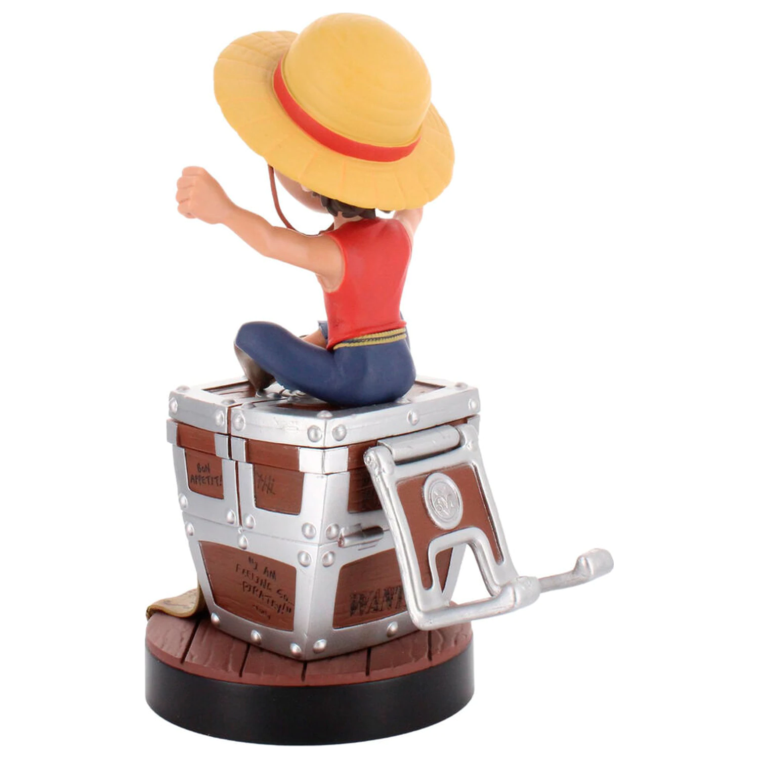 One Piece Luffy Wanted Poster  kontroller/telefon tartó Cable Guy figura21 cm termékfotó