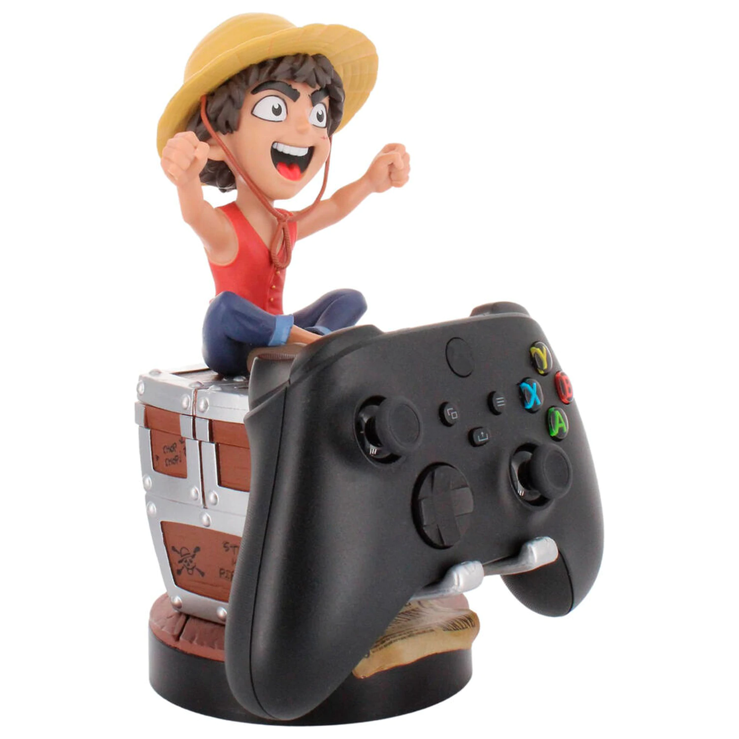 One Piece Luffy Wanted Poster  kontroller/telefon tartó Cable Guy figura21 cm termékfotó
