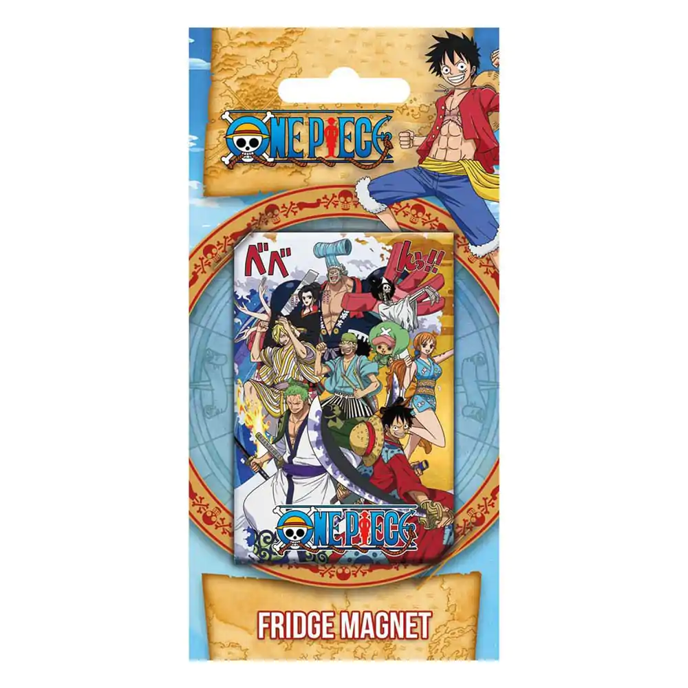One Piece Making Waves in Wano hűtőmágnes termékfotó