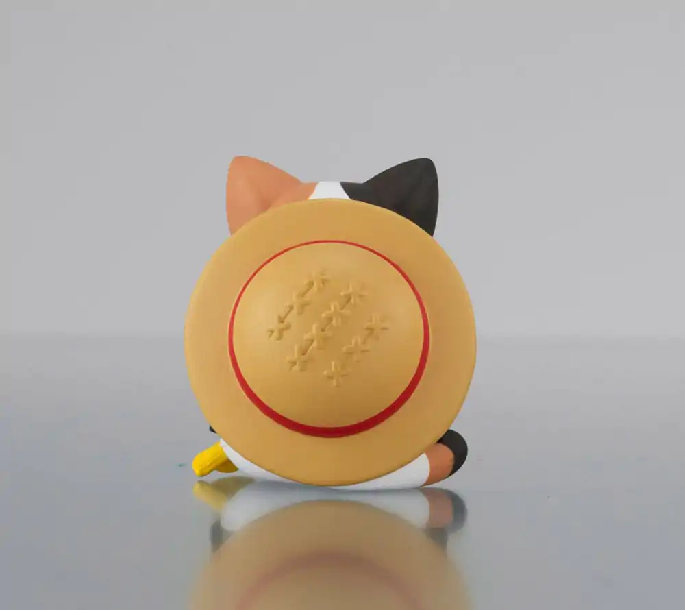 One Piece Mega Cat Project Nyan Piece Nyan! Trading figura táskával Luffy 2025 Limitált kiadás 7 cm  termékfotó