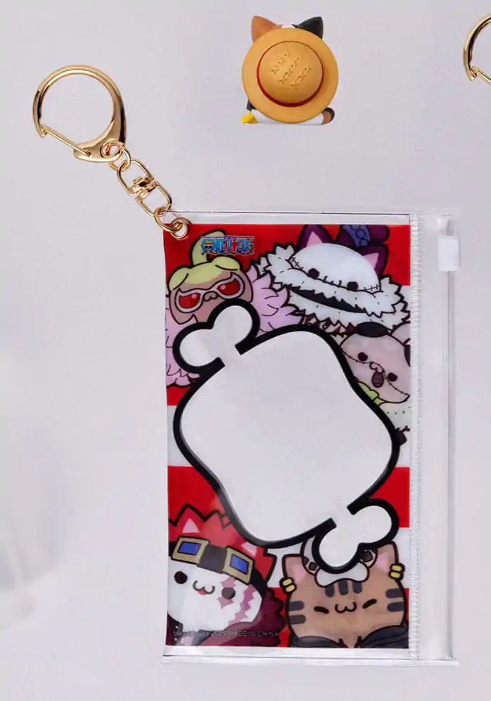 One Piece Mega Cat Project Nyan Piece Nyan! Trading figura táskával Luffy 2025 Limitált kiadás 7 cm  termékfotó