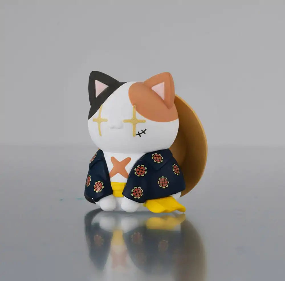 One Piece Mega Cat Project Nyan Piece Nyan! Trading figura táskával Luffy 2025 Limitált kiadás 7 cm  termékfotó