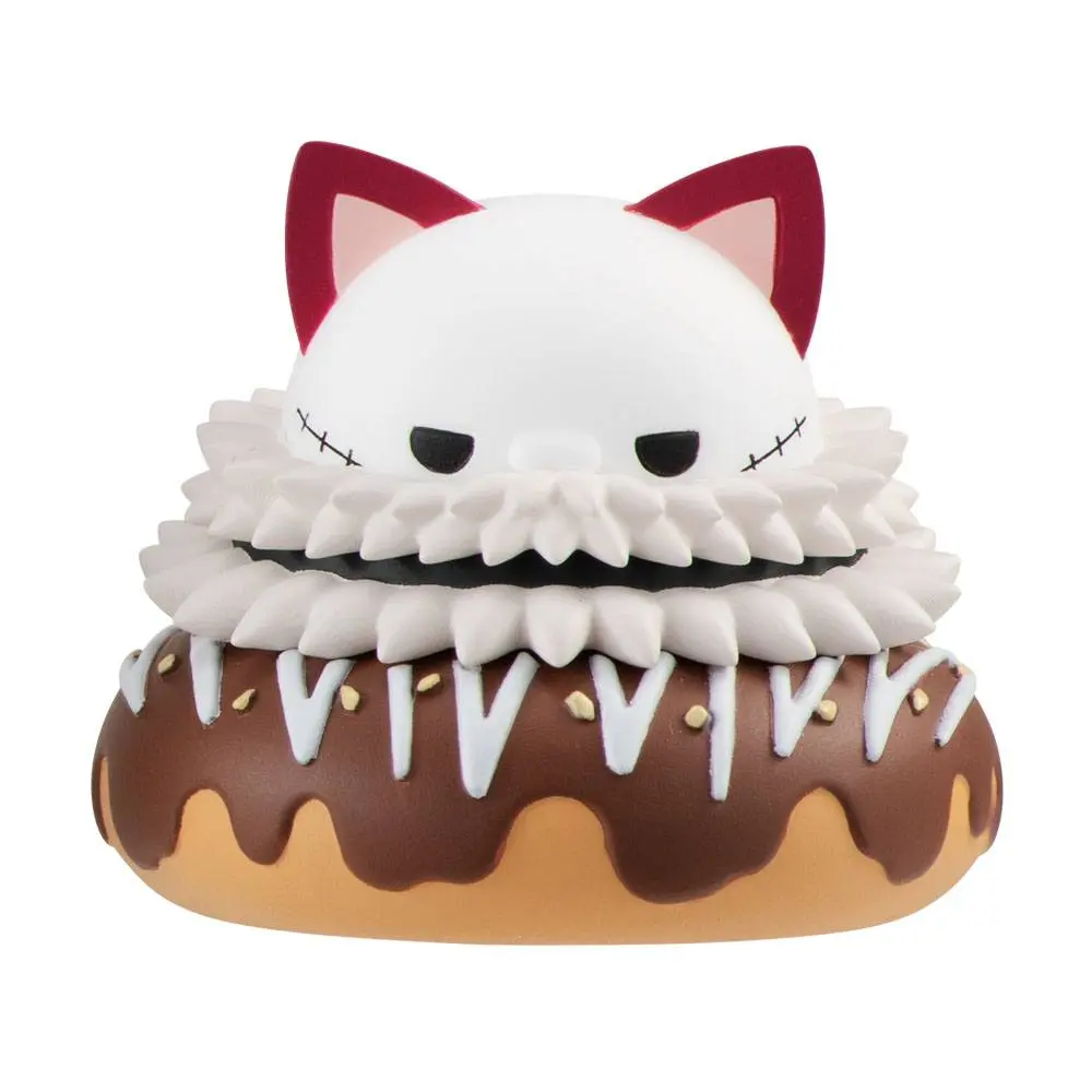 One Piece Mega Cat Project Trading NyanPieceNyan! Ver. Luffy with Rivals 8 darabos figura csomag 3 cm termékfotó