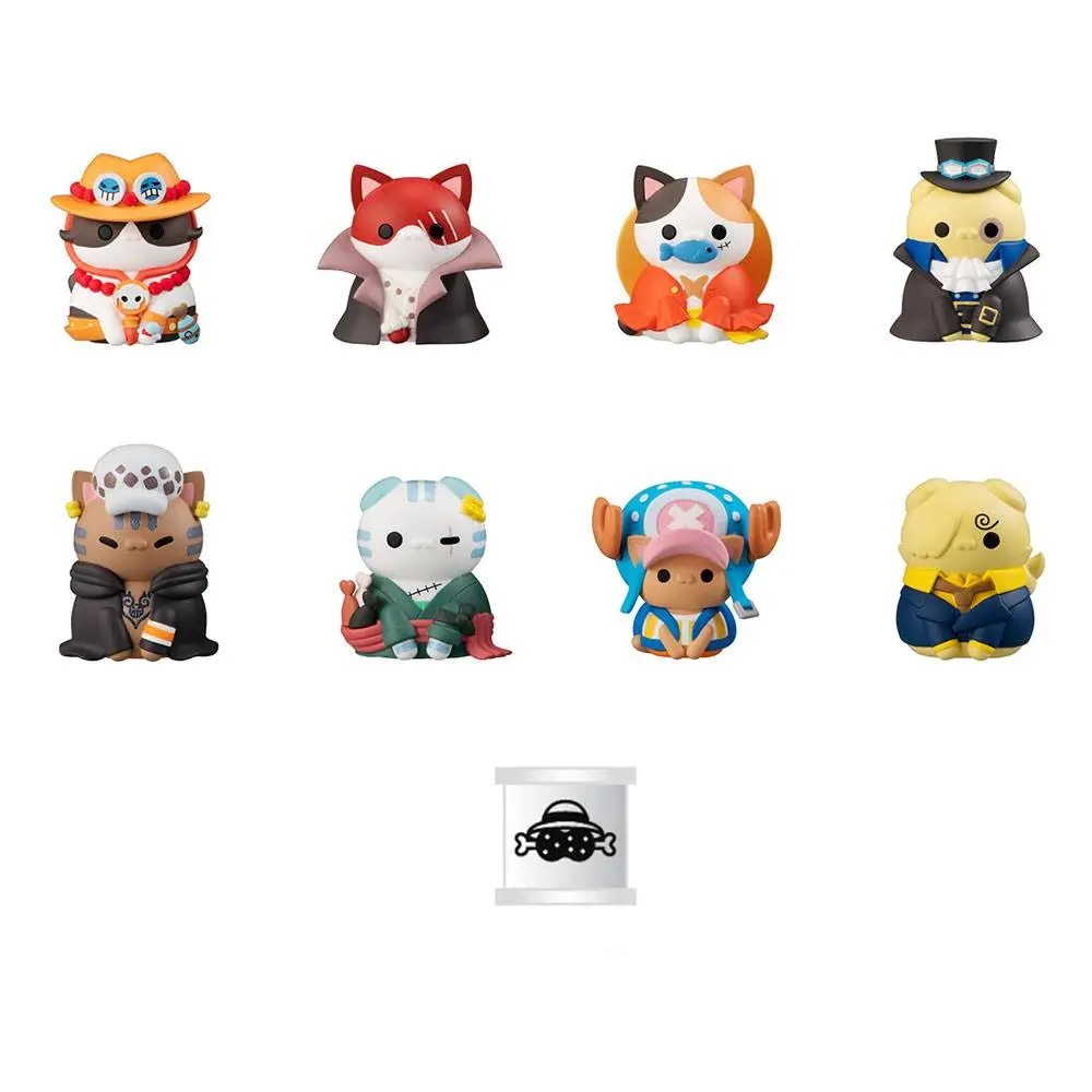 One Piece Mega Cat Project Trading NyanPieceNyan! Vol. 1 Special csomag 3 cm termékfotó