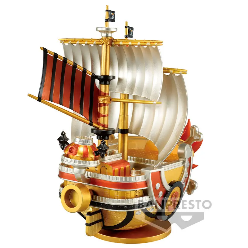 One Piece Mega World Collectable Thousand Sunny Gold Color figura 19cm termékfotó