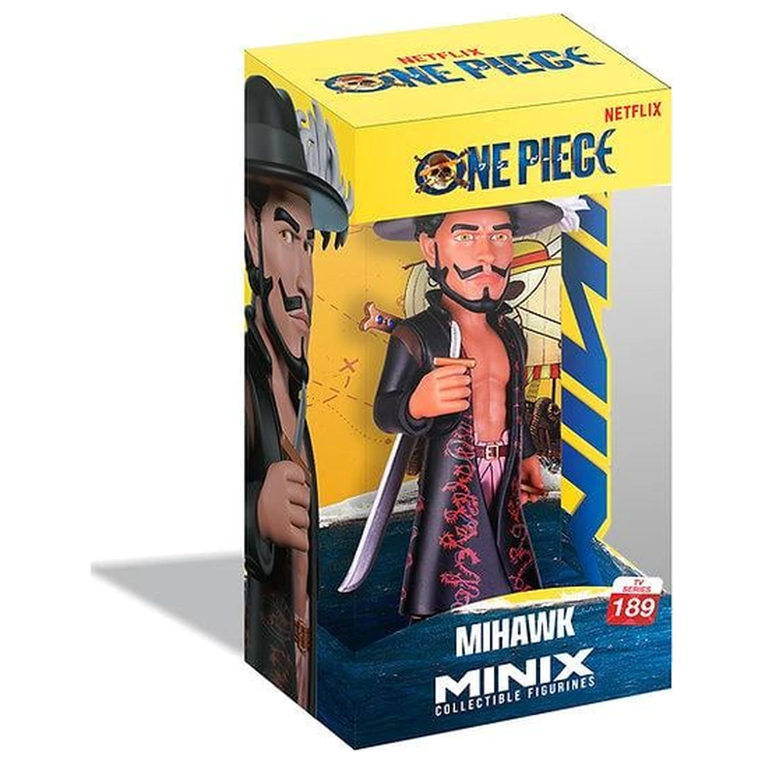One Piece Mihawk figura Minix 12cm termékfotó