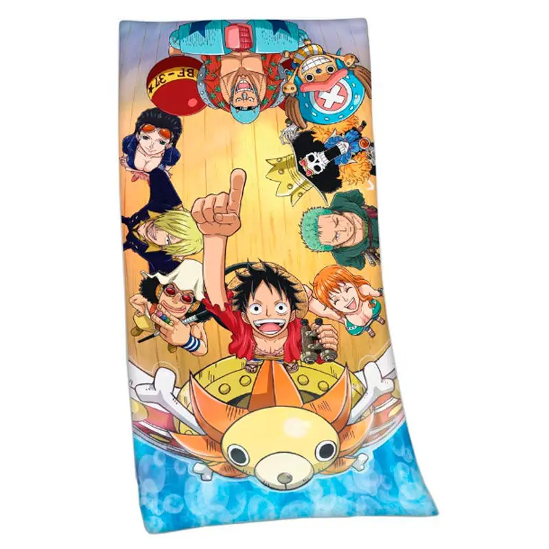 One Piece mikroszálas strand törölköző termékfotó
