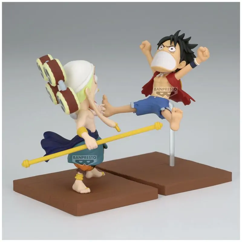 One Piece Monkey D Luffy & Enel World Collectable figura 7cm termékfotó