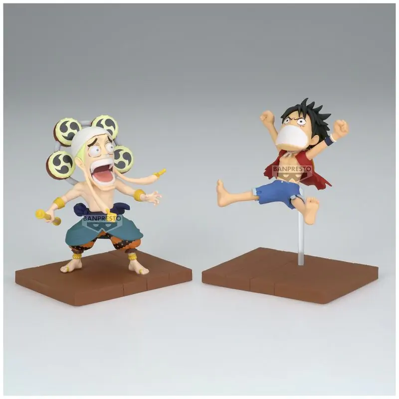 One Piece Monkey D Luffy & Enel World Collectable figura 7cm termékfotó