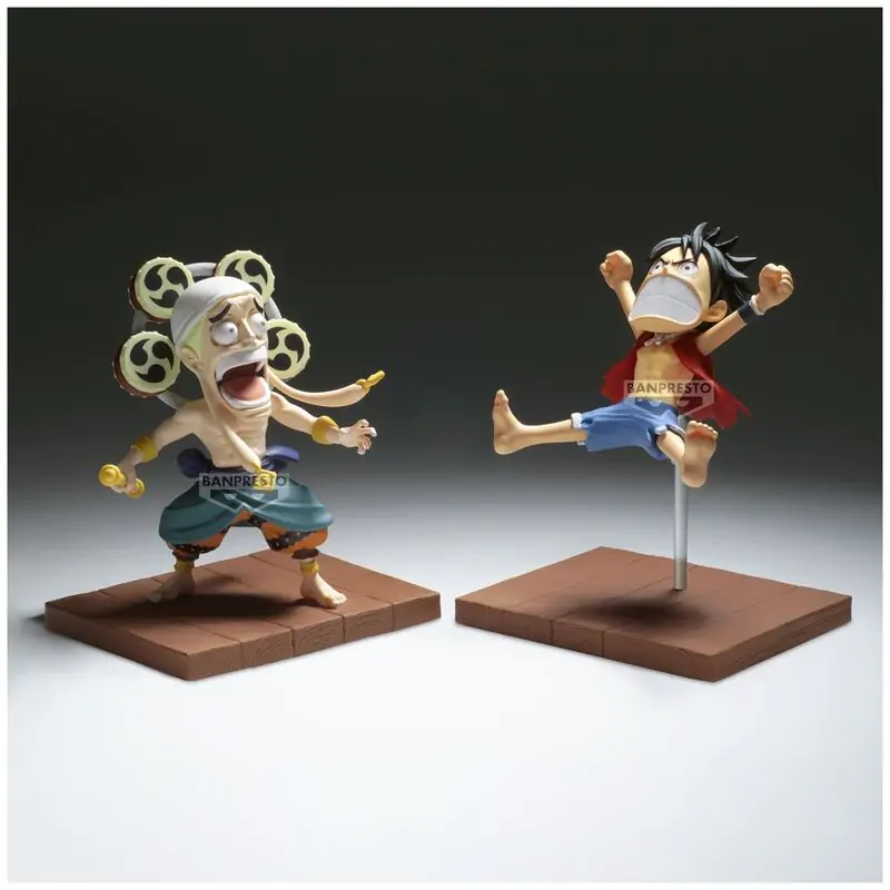 One Piece Monkey D Luffy & Enel World Collectable figura 7cm termékfotó