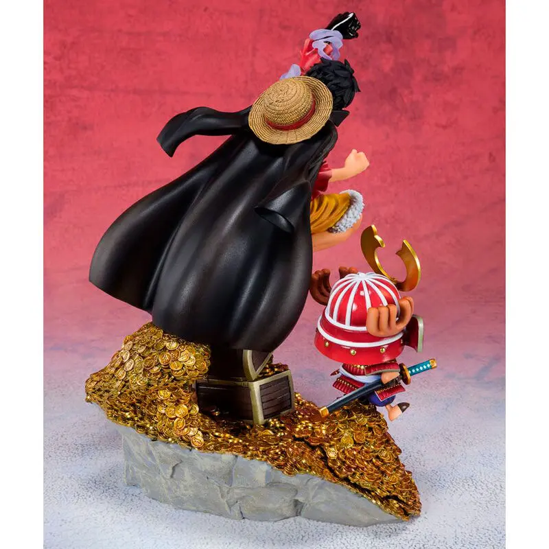 One Piece Monkey D. Luffy by Eiichiro Oda WT100 Daikaizoku Hyakkei FiguartsZERO szobor figura 19cm termékfotó