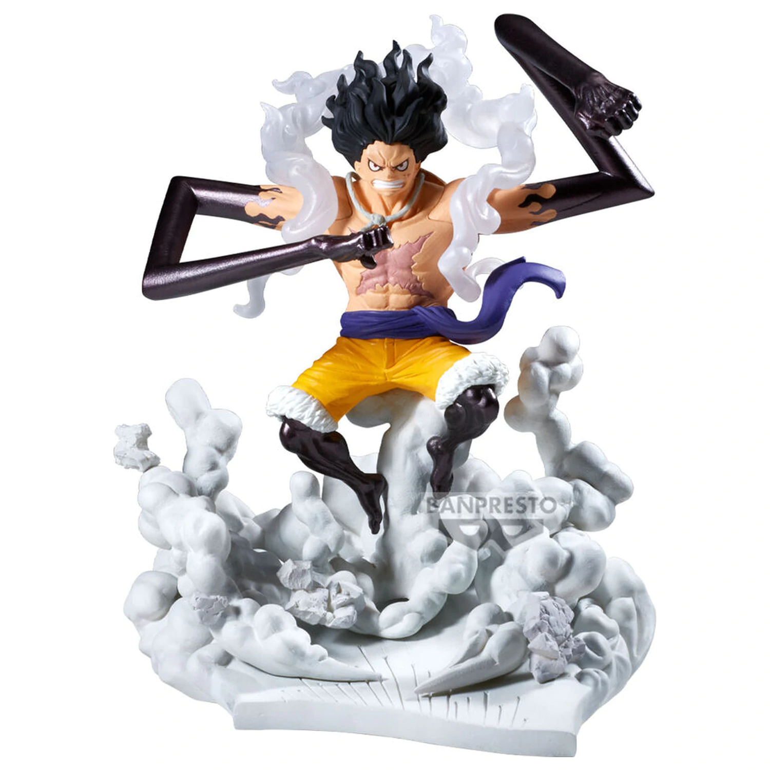 One Piece Monkey D Luffy Gear 4 Senkokkei figura 15cm termékfotó