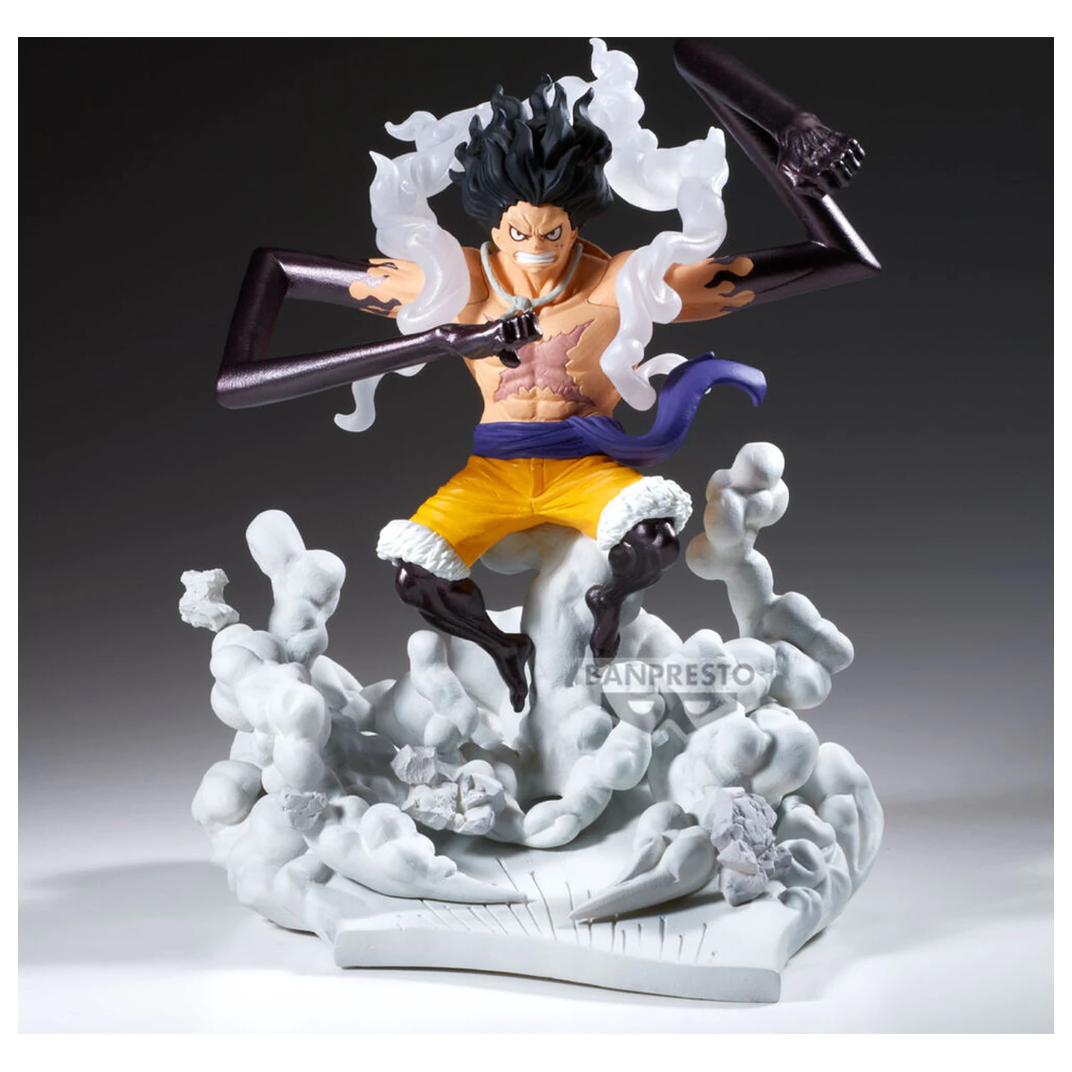 One Piece Monkey D Luffy Gear 4 Senkokkei figura 15cm termékfotó