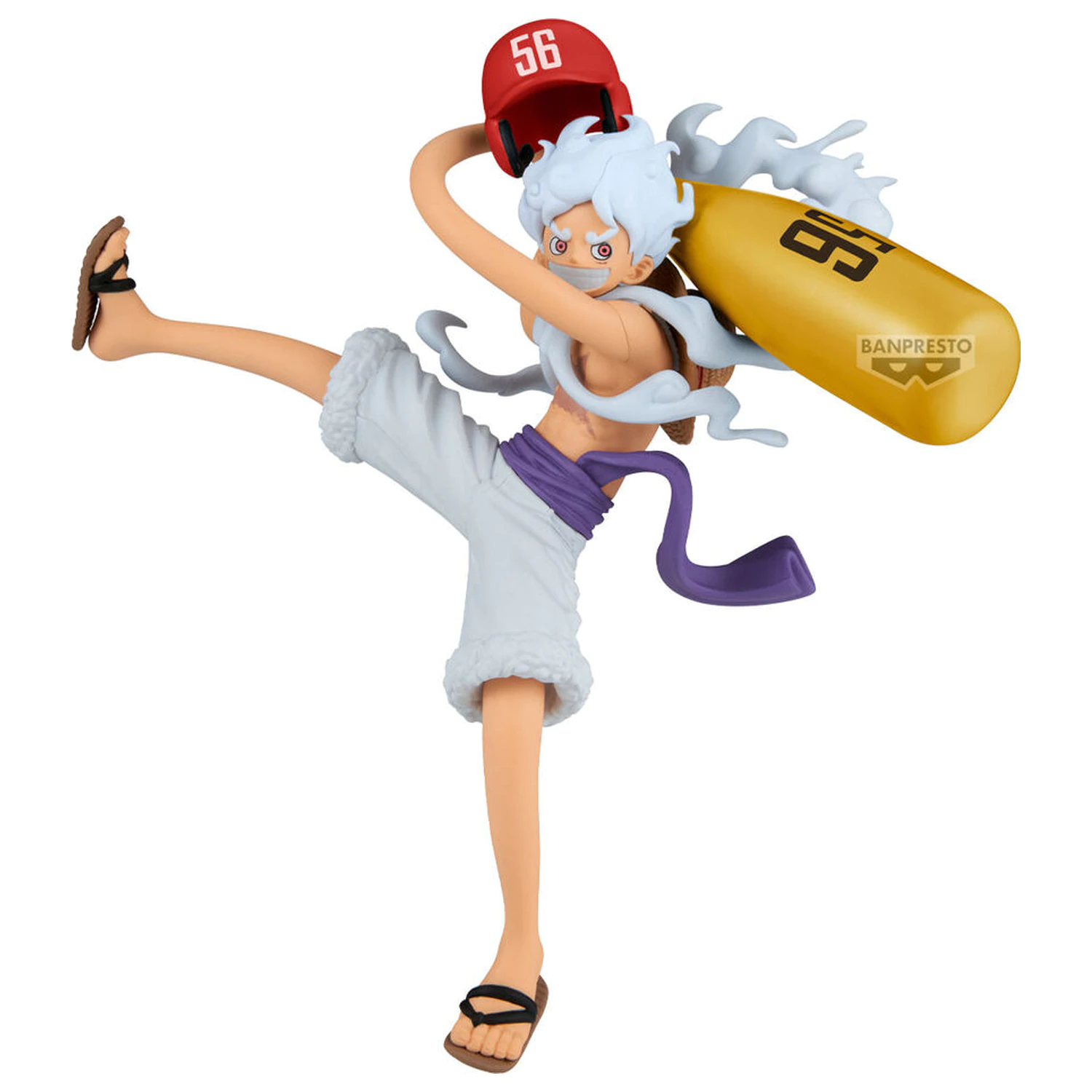 One Piece Monkey D. Luffy Gear 5 Battle Record figura 17cm termékfotó