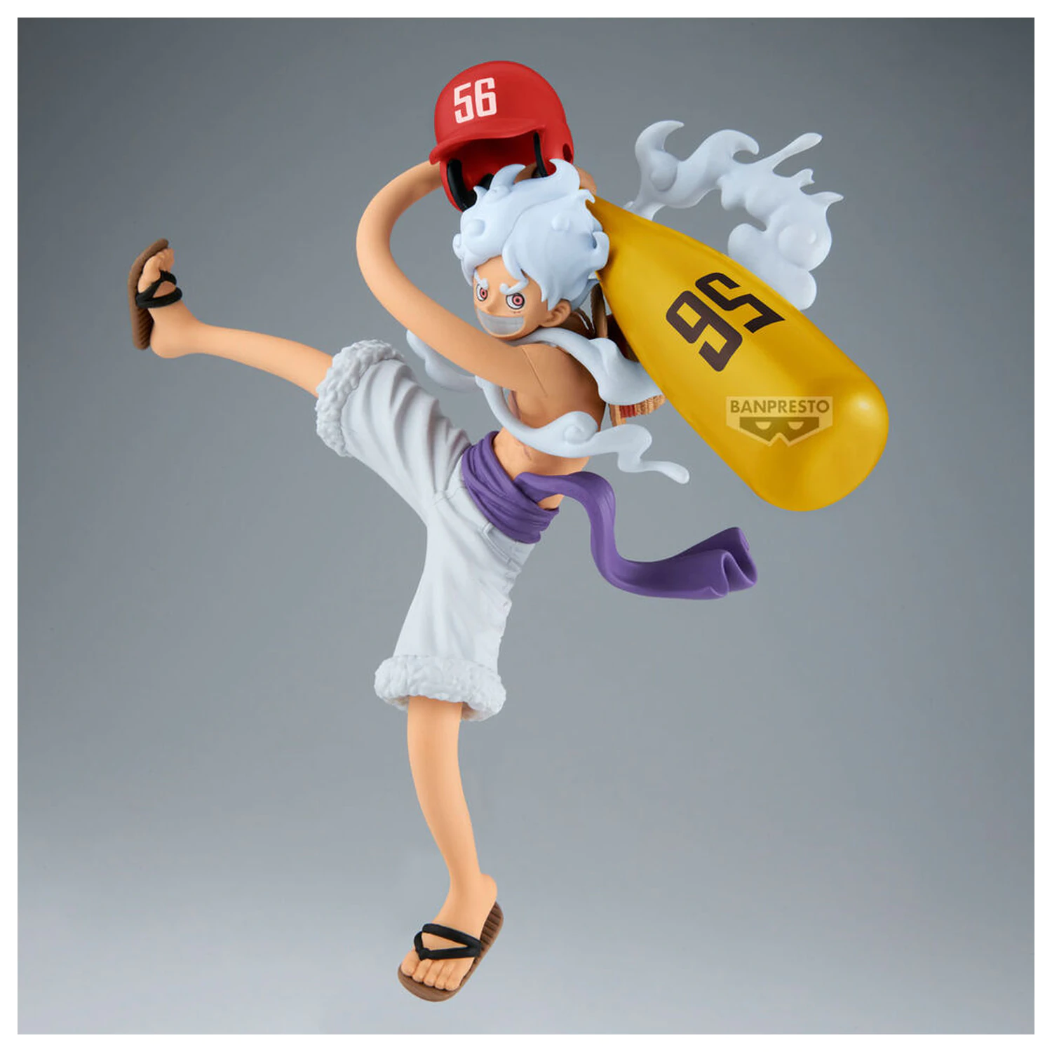 One Piece Monkey D. Luffy Gear 5 Battle Record figura 17cm termékfotó