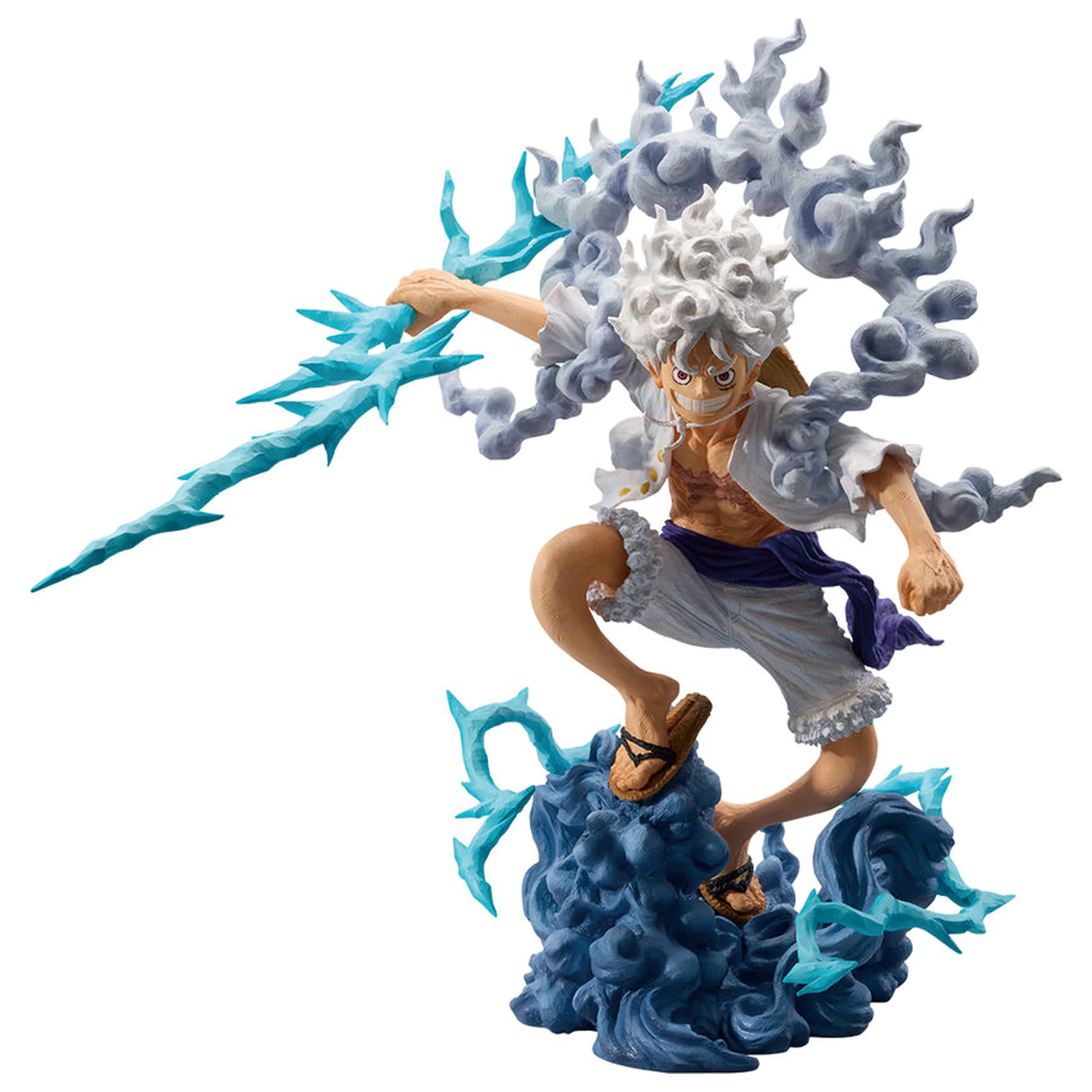 One Piece Monkey D Luffy Gear 5 Ichibansho figura 22cm termékfotó