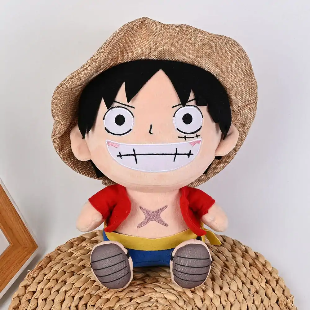 One Piece Monkey D. Luffy Gear 5 New World Ver. plüss figura 20 cm termékfotó