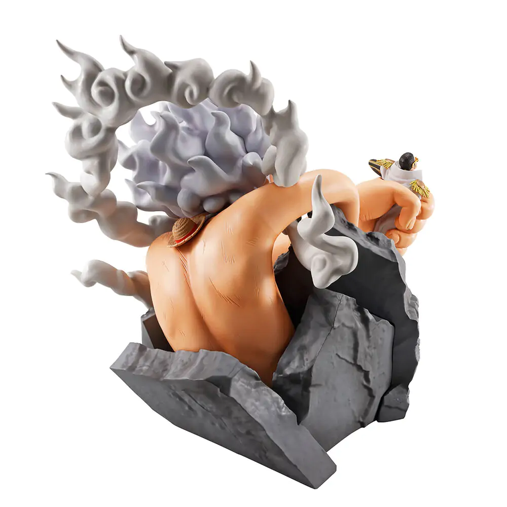 One Piece Monkey D Luffy Gear 5 vs Borsalino Burst of Energy Ichibansho figura 22cm termékfotó