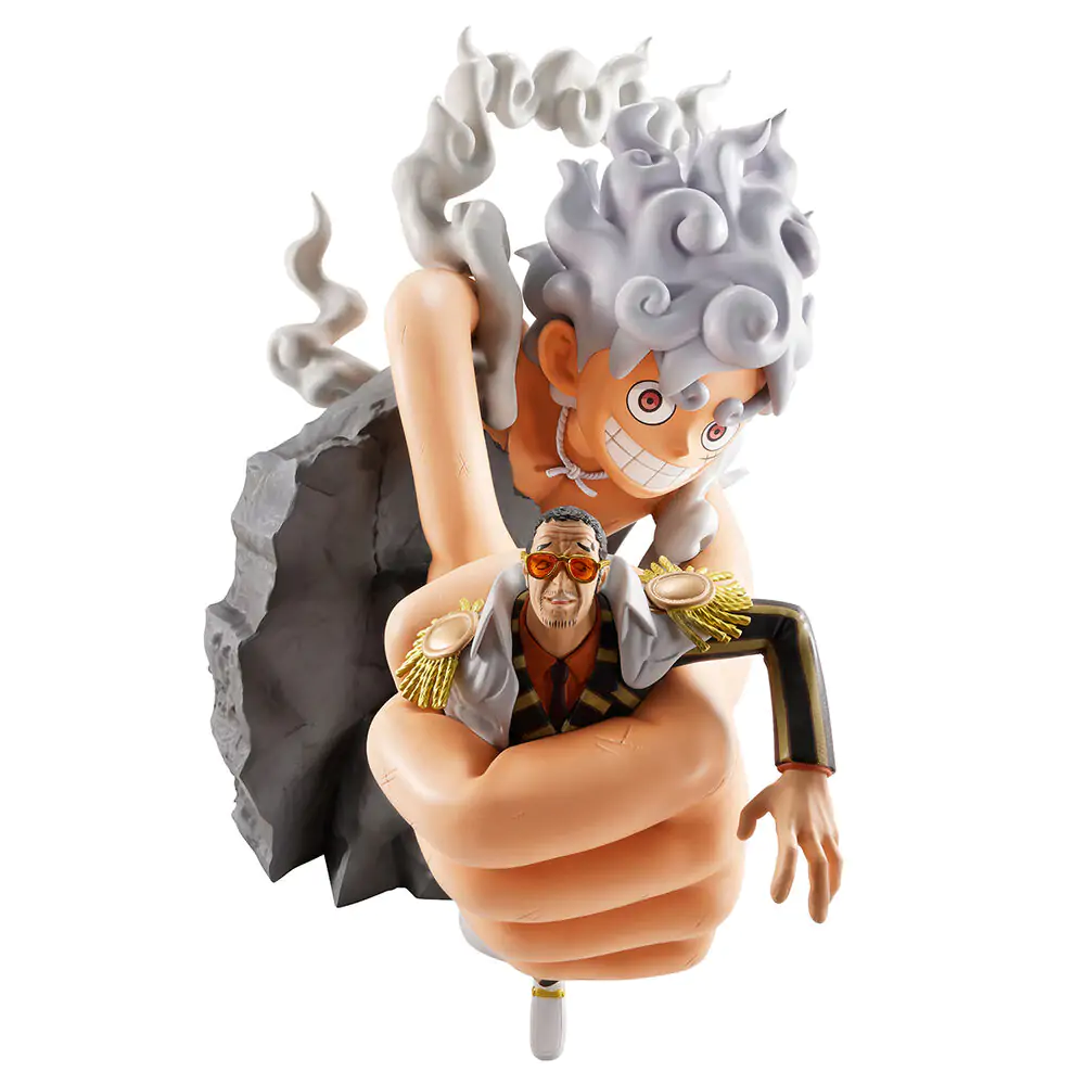 One Piece Monkey D Luffy Gear 5 vs Borsalino Burst of Energy Ichibansho figura 22cm termékfotó