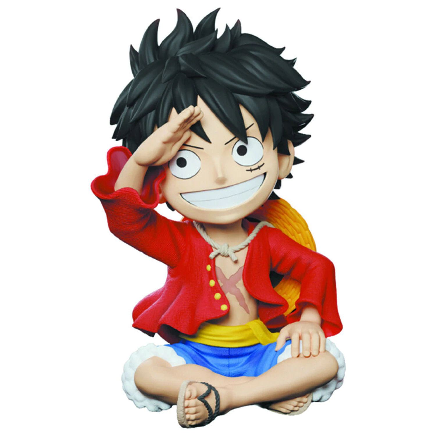 One Piece Monkey D Luffy persely figura 15cm termékfotó