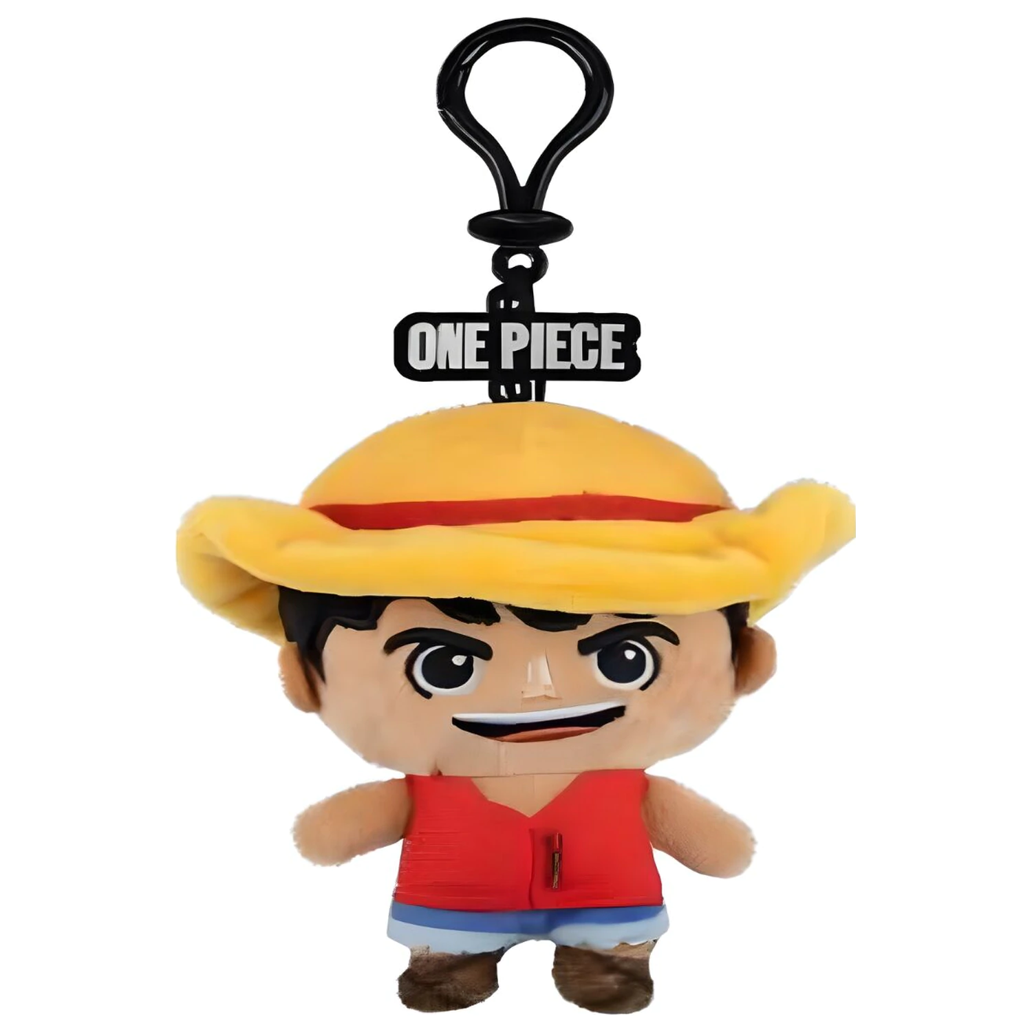 One Piece Monkey D Luffy plüss kulcstartó termékfotó