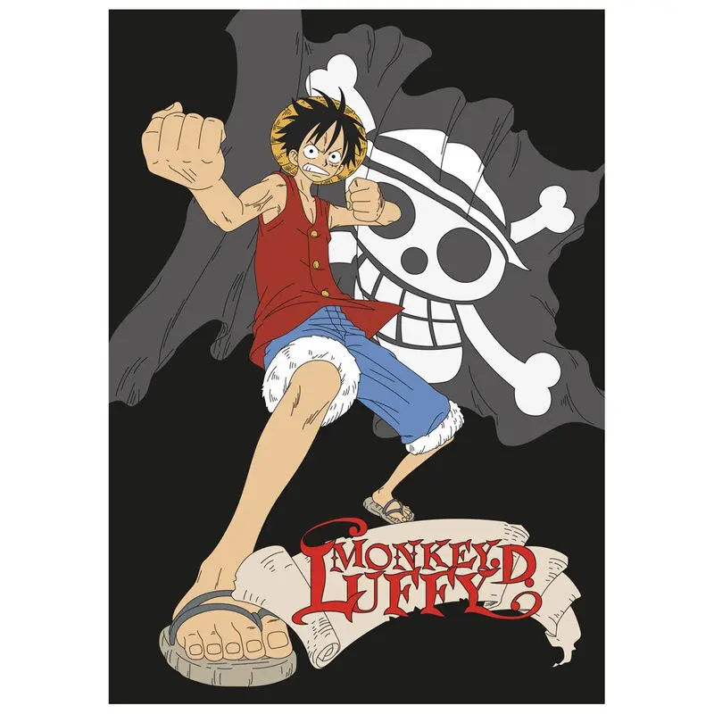 One Piece Monkey D. Luffy pléd takaró termékfotó