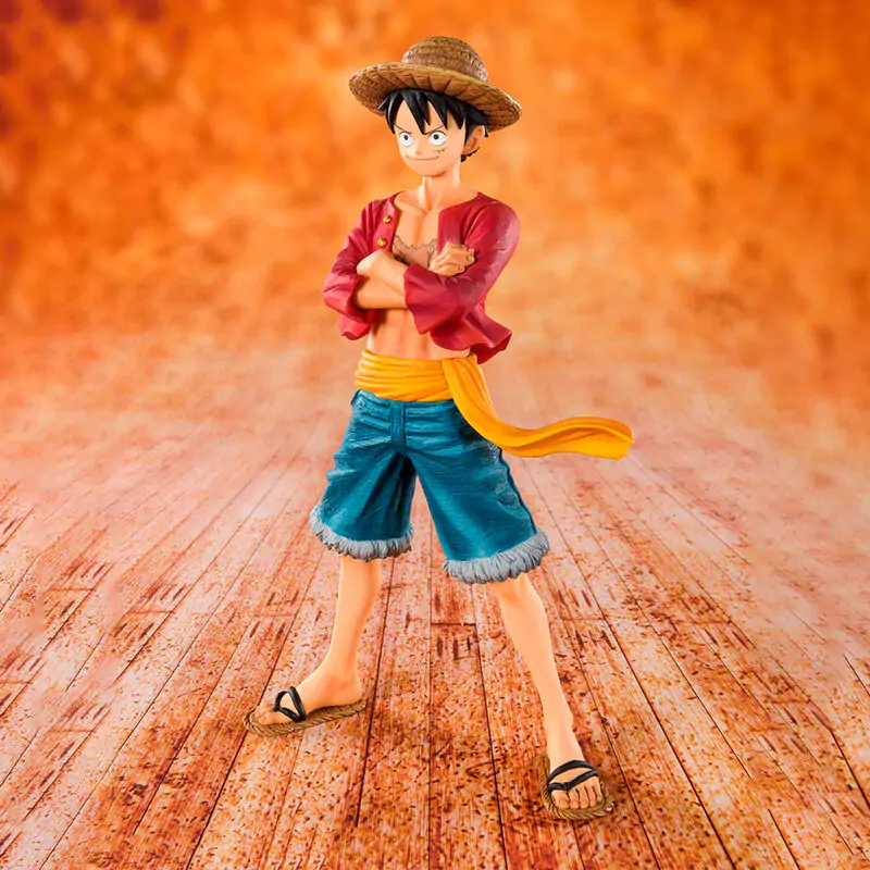 One Piece Monkey D Luffy Straw Hat Figuarts Zero figura 14cm termékfotó