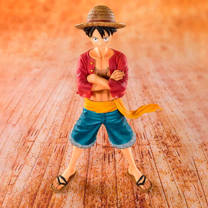 One Piece Monkey D Luffy Straw Hat Figuarts Zero figura 14cm termékfotó