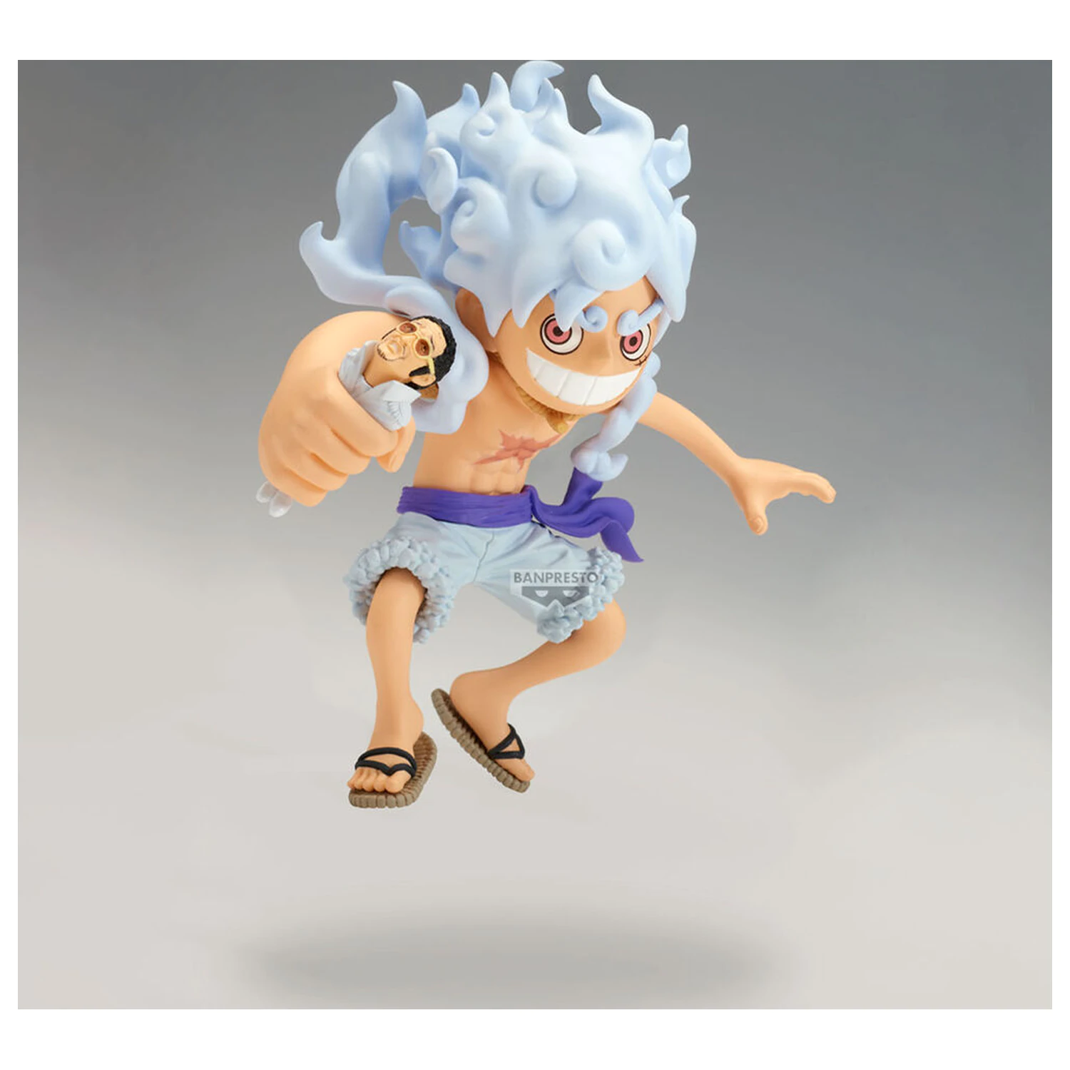 One Piece Monkey D. Luffy vs Borsalino Mega World Collectable figura 13cm termékfotó