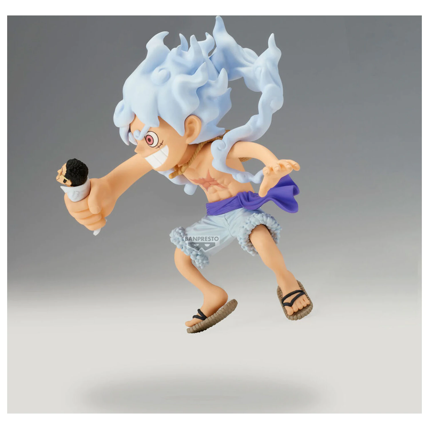 One Piece Monkey D. Luffy vs Borsalino Mega World Collectable figura 13cm termékfotó