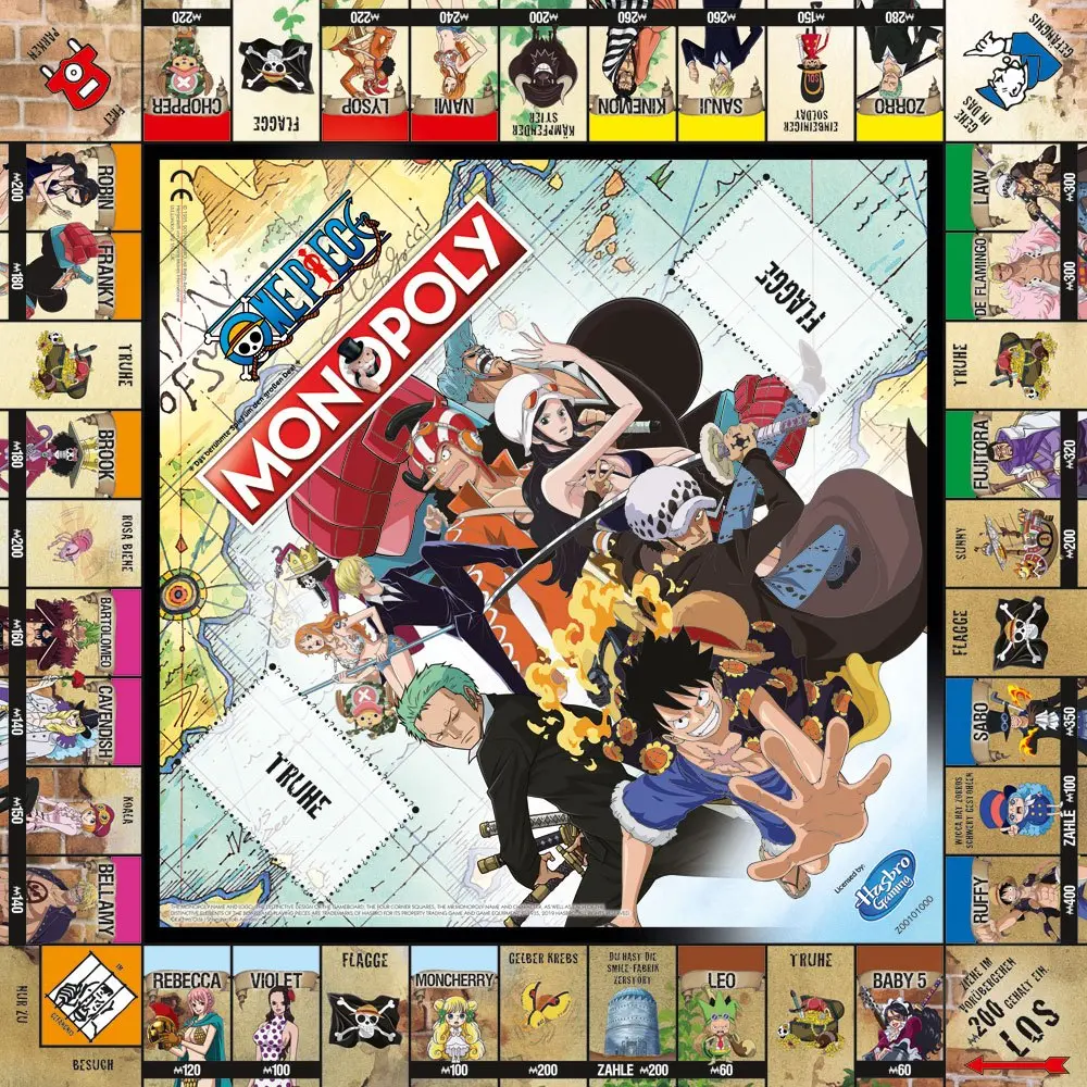 One Piece Monopoly Német nyelvű társasjáték termékfotó