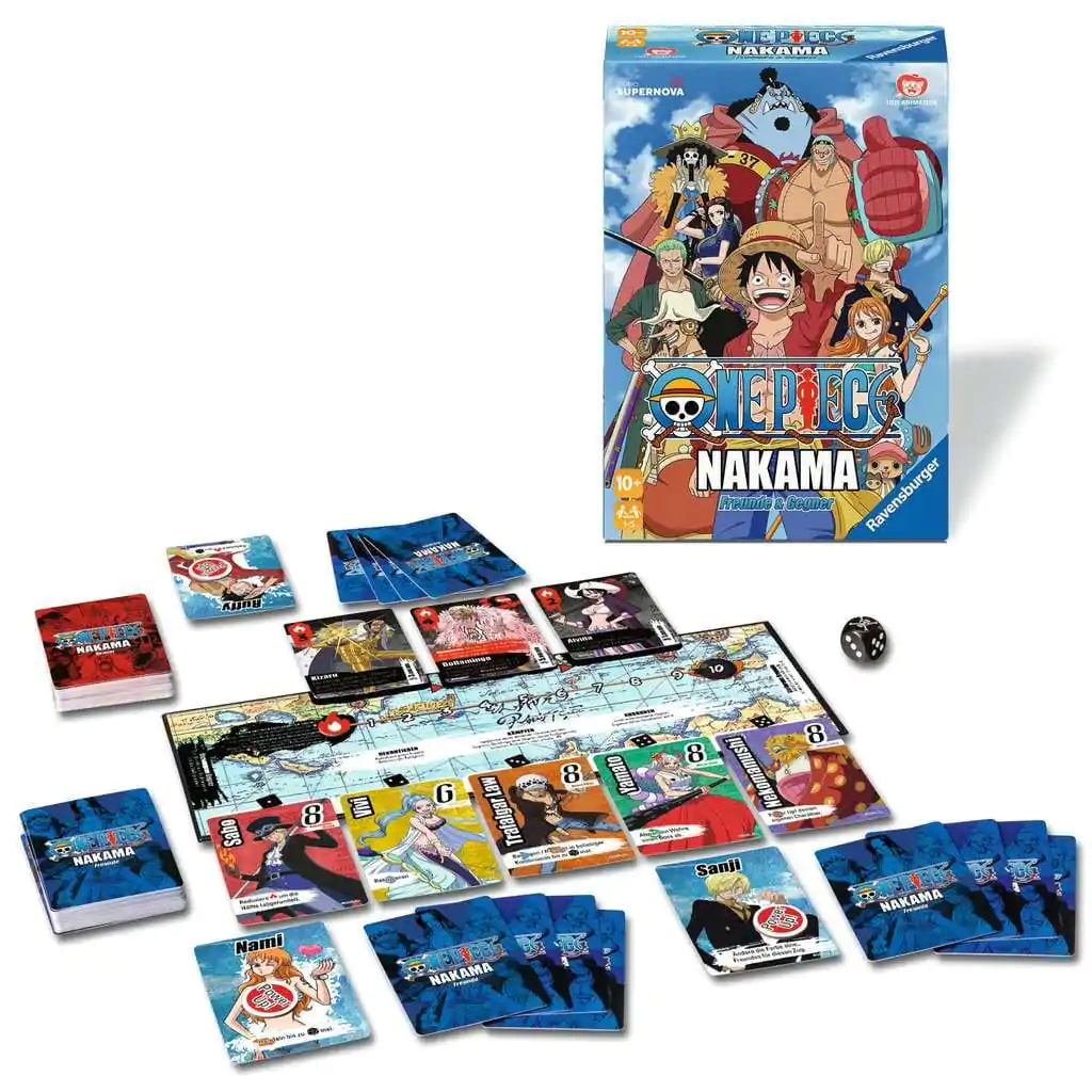 One Piece Nakama német nyelvű társasjáték termékfotó