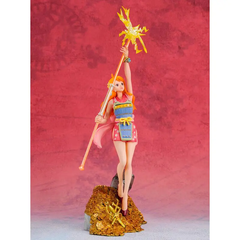 One Piece Nami by Eiichiro Oda WT100 Daikaizoku Hyakkei FiguartsZERO szobor figura 28cm termékfotó