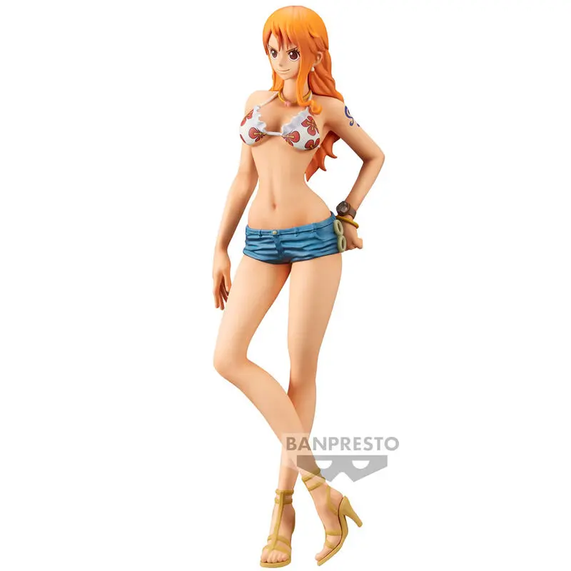One Piece Nero Nami Grandista figura 28cm termékfotó