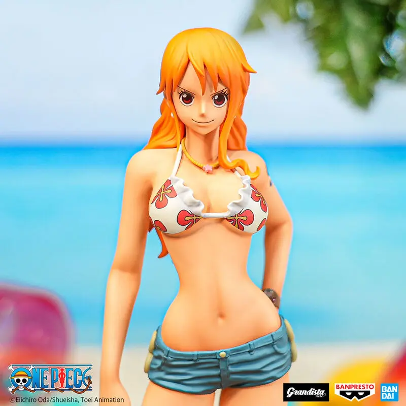 One Piece Nero Nami Grandista figura 28cm termékfotó